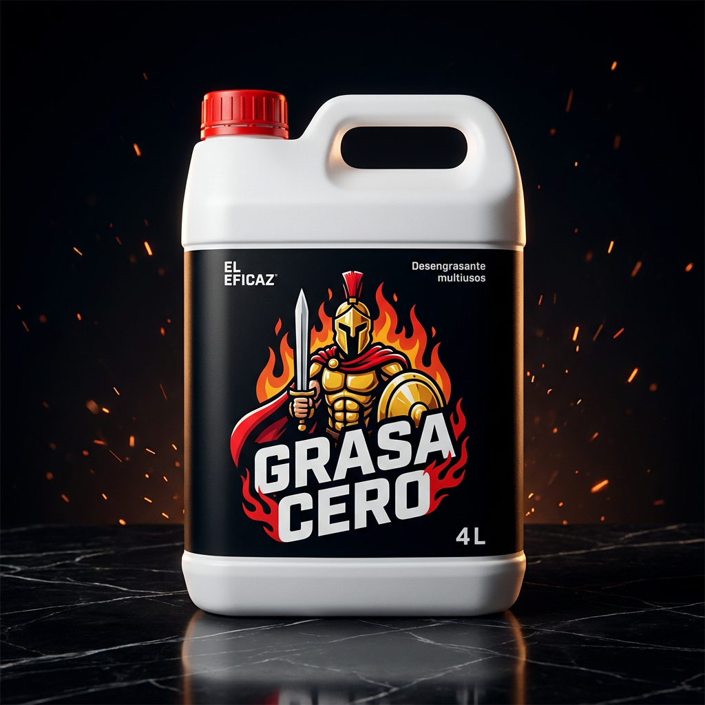 Grasa Cero 4 L desengrasante multiusos concentrado